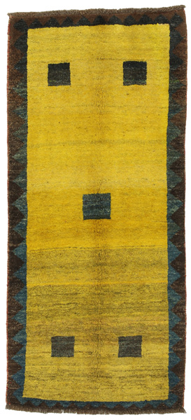 Gabbeh - Qashqai Persian Carpet 183x84