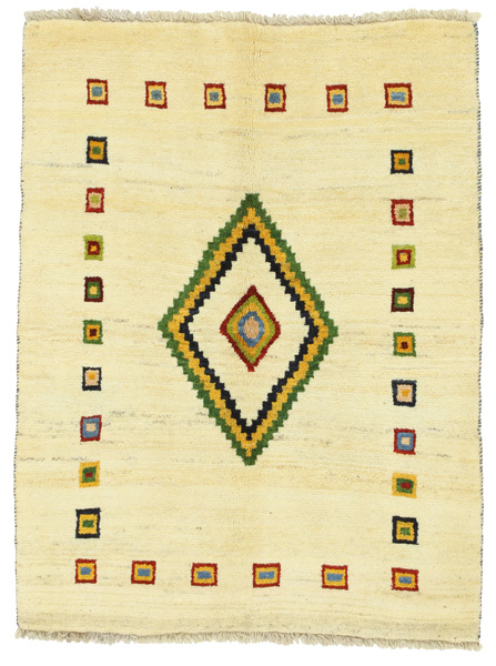 Gabbeh - Qashqai Persian Carpet 142x106