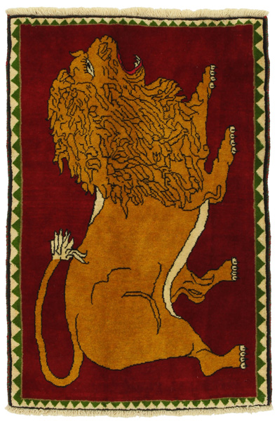 Kashkooli - Gabbeh Persian Carpet 126x85