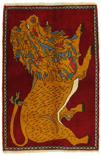 Kashkooli - Gabbeh Persian Carpet 127x84