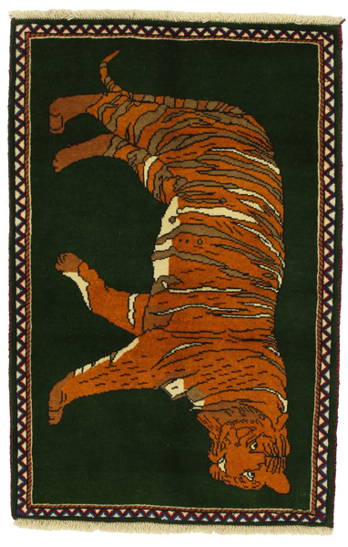 Kashkooli - Gabbeh Persian Carpet 127x84