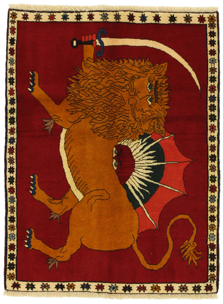 Kashkooli - Gabbeh Persian Carpet 137x104