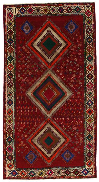 Gabbeh - Qashqai Persian Carpet 297x157
