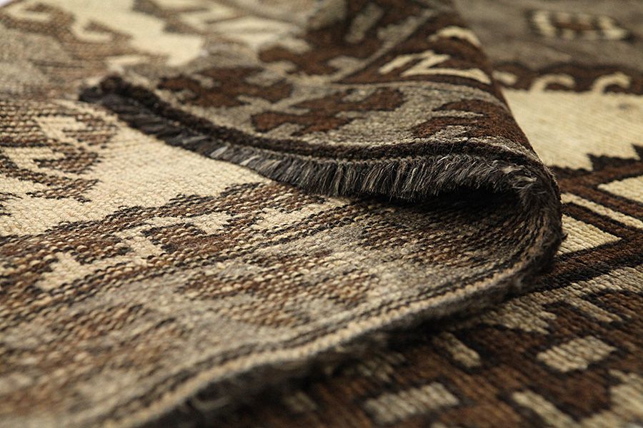 Gabbeh - Qashqai Persian Carpet 203x103 - Picture 4