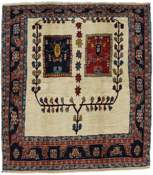 Kashkooli - Gabbeh Persian Carpet 197x180
