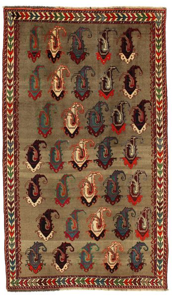 Gabbeh - Qashqai Persian Carpet 257x147