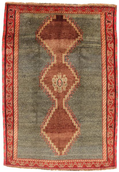 Gabbeh - Qashqai Persian Carpet 228x160