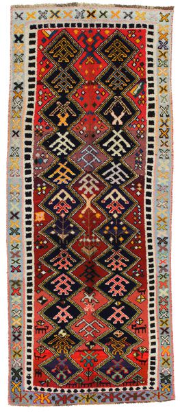 Gabbeh - Qashqai Persian Carpet 275x116