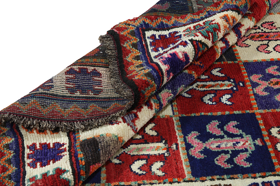 Gabbeh - Bakhtiari Persian Carpet 270x145 - Picture 5