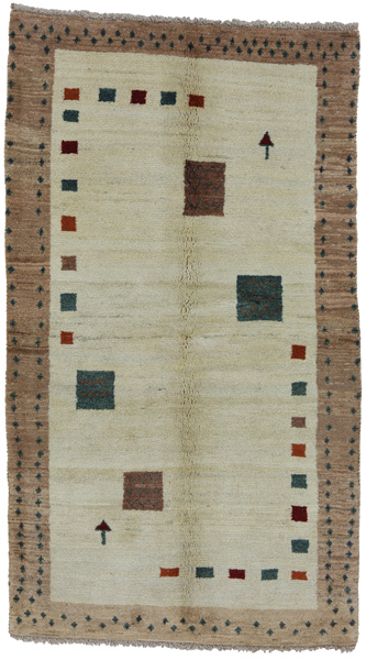Gabbeh - Qashqai Persian Carpet 190x107