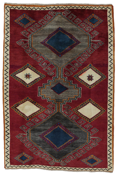 Gabbeh - Qashqai Persian Carpet 203x132