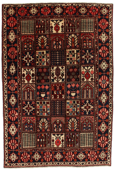 Bakhtiari Persian Carpet 305x206