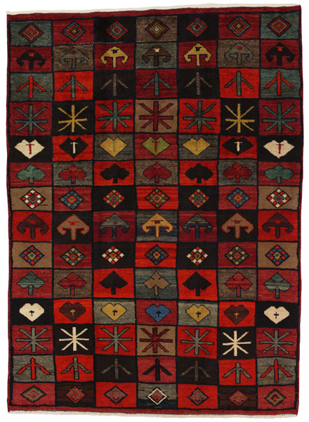 Bakhtiari - Gabbeh Persian Carpet 205x148