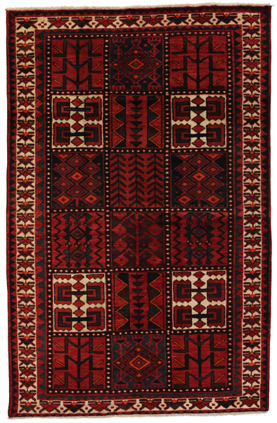 Bakhtiari Persian Carpet 242x157