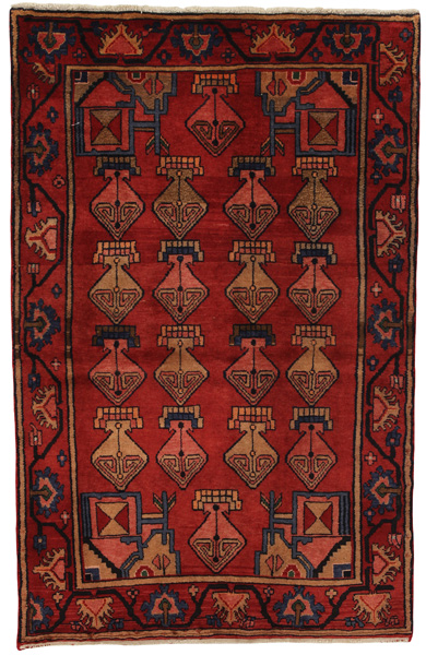 Yalameh - Qashqai Persian Carpet 200x127