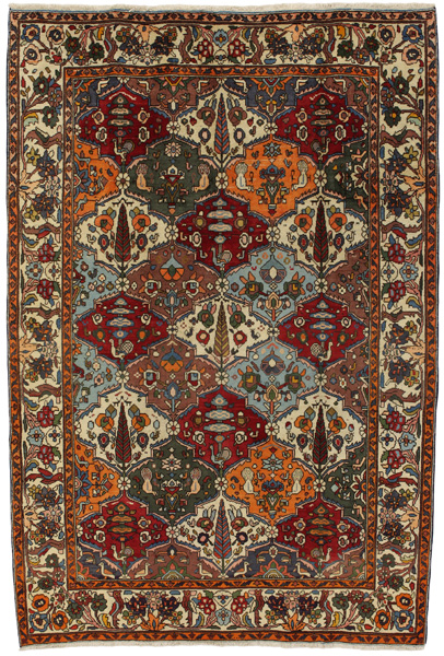 Bakhtiari - Garden Persian Carpet 314x207