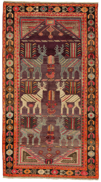 Lori - Gabbeh Persian Carpet 224x123