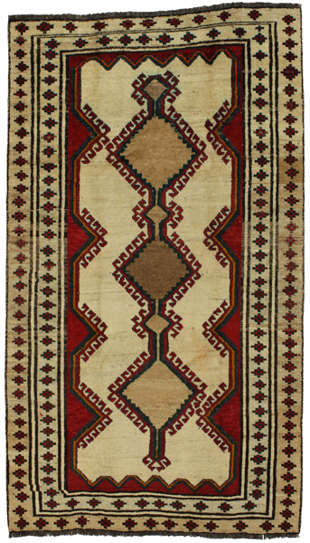Gabbeh - Qashqai Persian Carpet 229x131