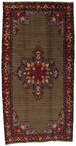 Songhor - Koliai Persian Carpet 313x155