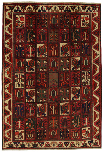 Bakhtiari Persian Carpet 291x201