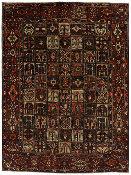 Bakhtiari - Garden Persian Carpet 384x297