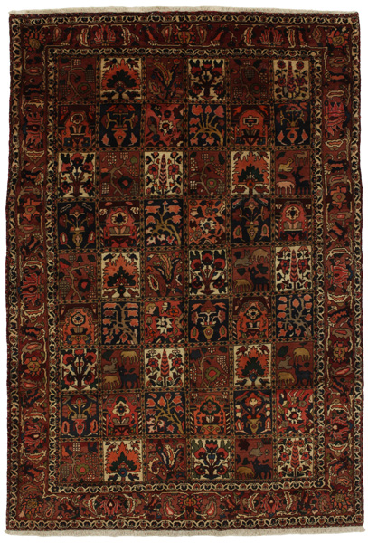 Bakhtiari Persian Carpet 287x197