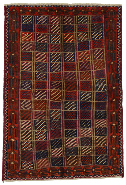 Bakhtiari - Gabbeh Persian Carpet 187x128