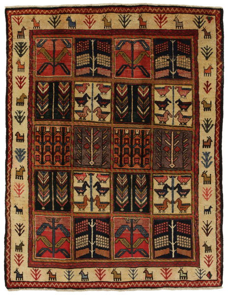 Bakhtiari - Lori Persian Carpet 192x149