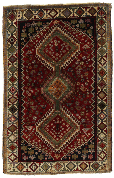 Yalameh - Qashqai Persian Carpet 206x135