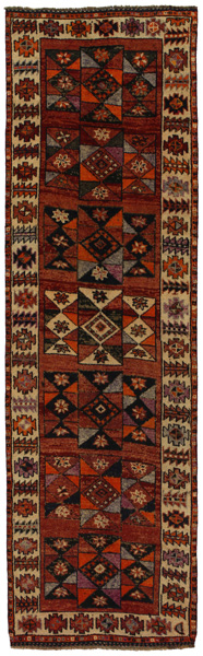 Bakhtiari - Qashqai Persian Carpet 402x120