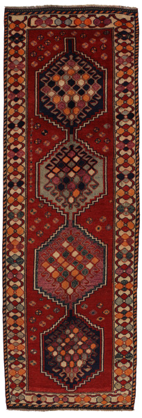 Bakhtiari - Qashqai Persian Carpet 402x130