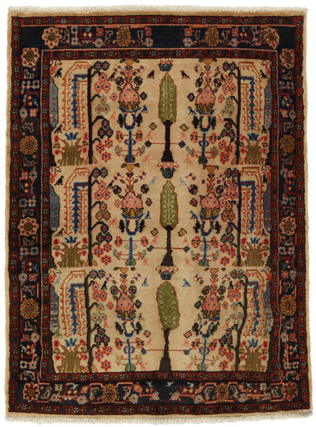 Bijar - Kurdi Persian Carpet 138x101