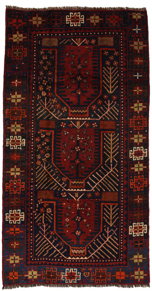Koliai - Kurdi Persian Carpet 273x144