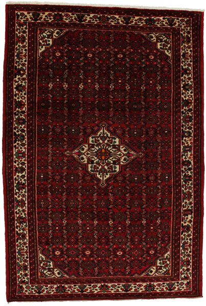 Hosseinabad - Hamadan Persian Carpet 317x213