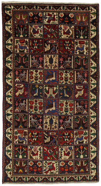 Bakhtiari - Garden Persian Carpet 276x150