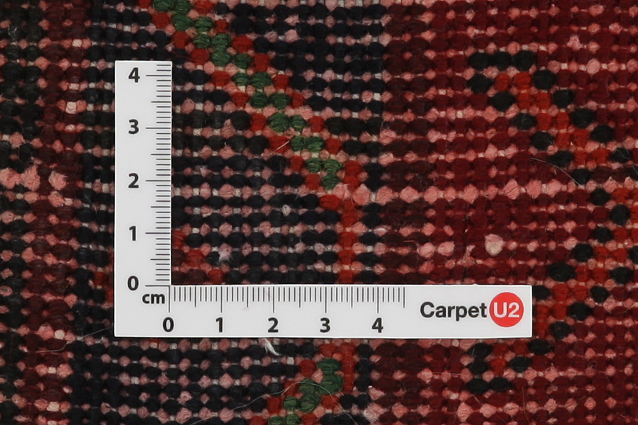 Senneh - Kurdi Persian Carpet 387x139 - Picture 3