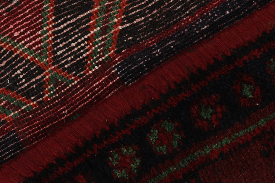 Senneh - Kurdi Persian Carpet 387x139 - Picture 5