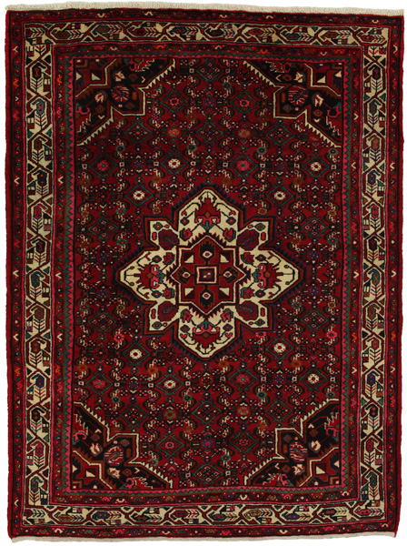 Borchalou - Hamadan Persian Carpet 207x156
