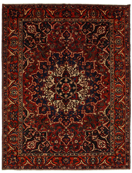 Bakhtiari Persian Carpet 357x275