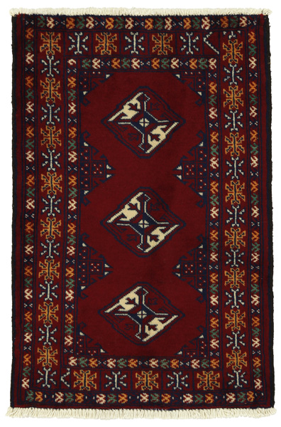 Bokhara - Turkaman Persian Carpet 93x61