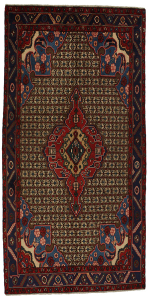 Songhor - Koliai Persian Carpet 296x148