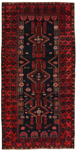 Enjelas - Hamadan Persian Carpet 317x157