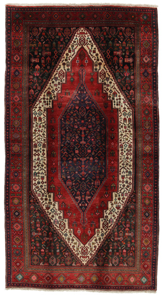 Senneh - Kurdi Persian Carpet 295x159