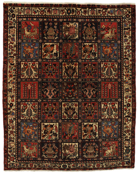 Bakhtiari - Garden Persian Carpet 205x160