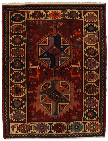 Lori - Bakhtiari Persian Carpet 178x139