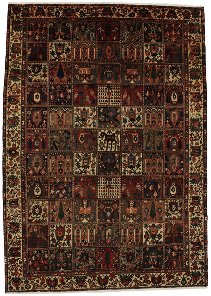 Bakhtiari - Garden Persian Carpet 300x210