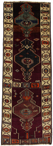 Bakhtiari - Qashqai Persian Carpet 418x147