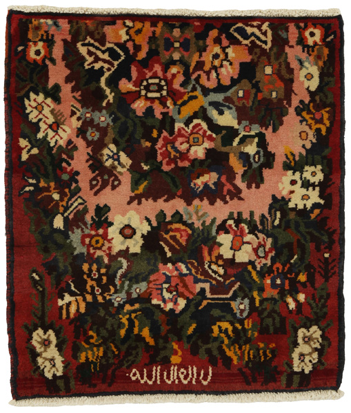 Bakhtiari - Ornak Persian Carpet 87x77