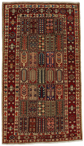 Bakhtiari - Garden Persian Carpet 256x146