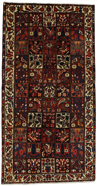 Bakhtiari - Garden Persian Carpet 312x162